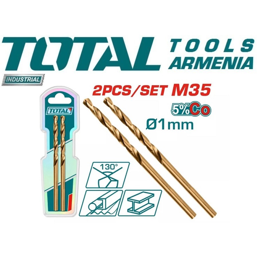 Կոբալտե գայլիկոն HSS CO-M35 1 մմ (TAC11201001)