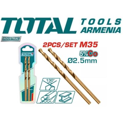 Կոբալտե գայլիկոն HSS CO-M35 2.5 մմ (TAC11202501)