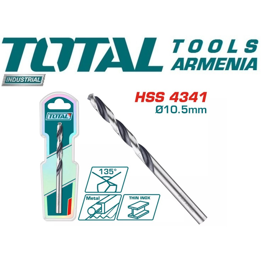 HSS 4341 գայլիկոն 10.5մմ (TAC1201504)