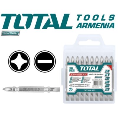 Պտուտակահանների հավաքածու ՝ 10 հատ (TAC16HL133)