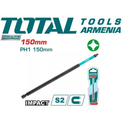 Հարվածային պտուտակահանի բիթ 150մմ (TACIM71PH1150)