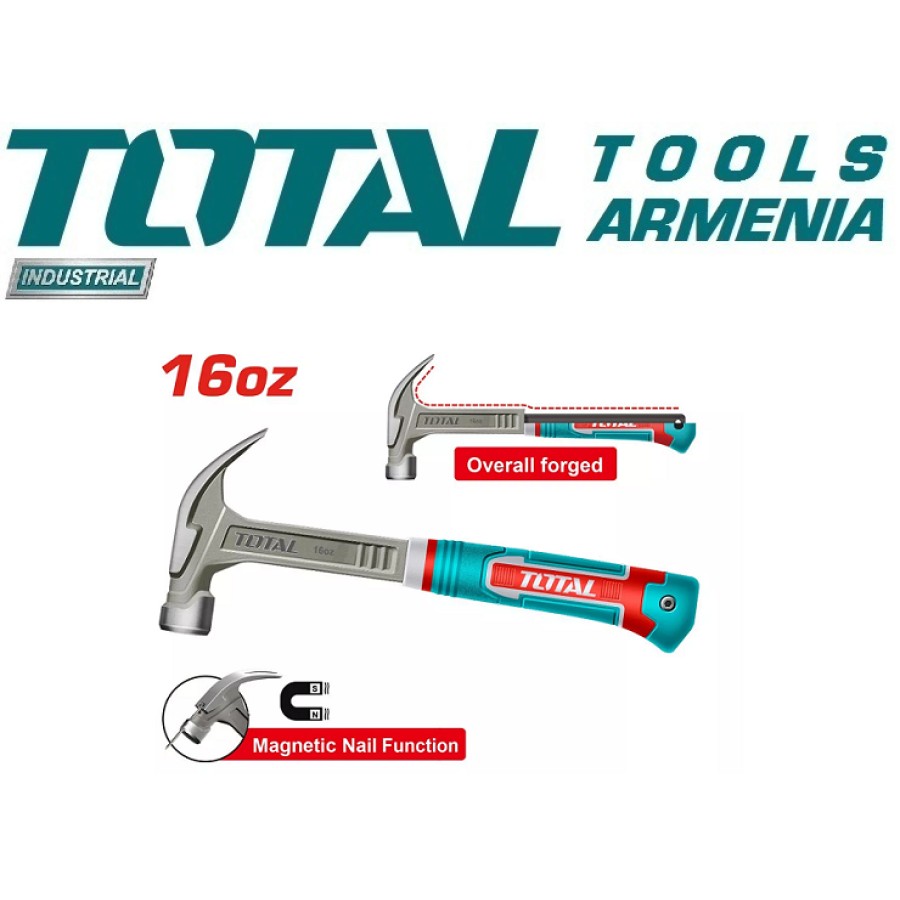 Մուրճ մեխահան 450գ (THCH61016L)