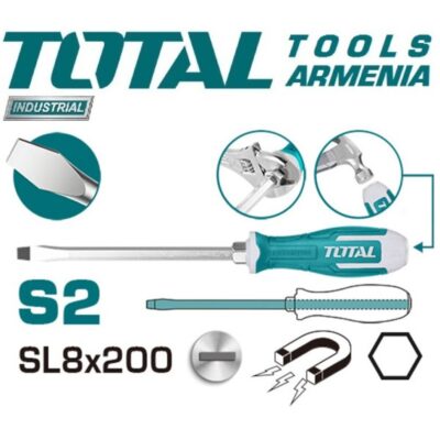 Հարվածային պտուտակահան 200մմ (THGS82006)