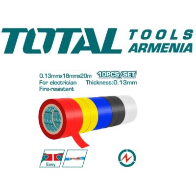 Ժապավեն մեկուսիչ կպչուն ՊՎՔ 20 մ (THPET1013)