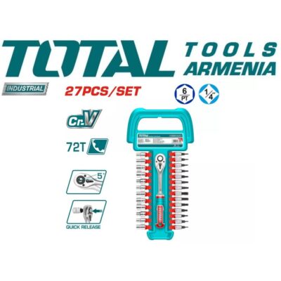 Ճռիկի գլխիկների հավաքածու 27 կտոր (THT141271)