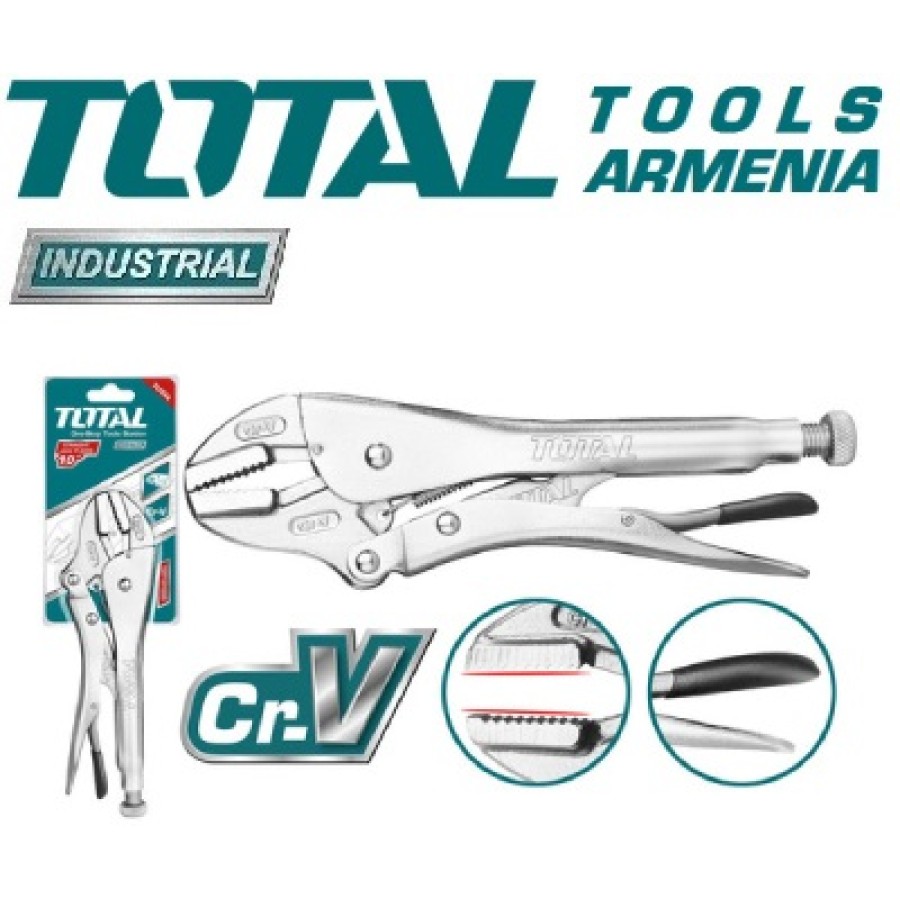 Ուղիղ բերանով ձեռքի սեղմիչ 250մմ (THT191005)