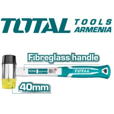 Մալետ ( Մուրճ ռետինե և պլաստմասե ) 40մմ (THT77406)