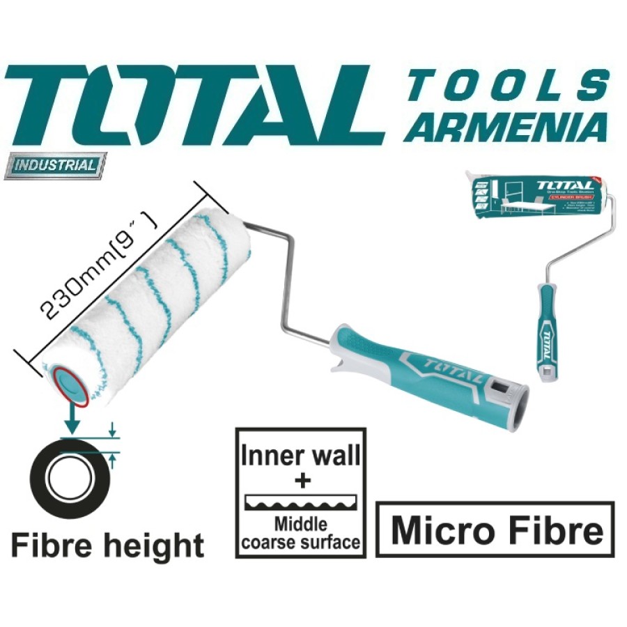 Գլանաձև խոզանակ ՝  230 x 18 մմ : (THT8593D)