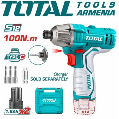 Հարվածային գայկավյորտ 12 Վ / 100 Նմ (TIRLI12015)