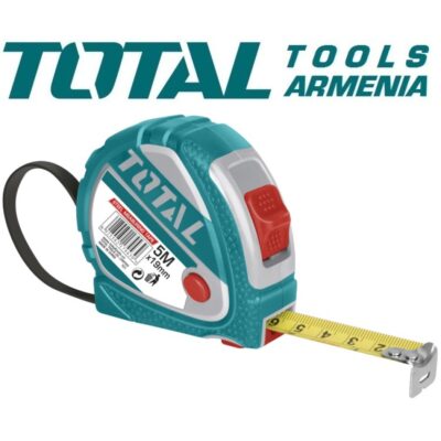 Ժապավեն չափիչ ՝ ( ռուլետկա ) 5 մ x 19 մմ : (TMT126051)