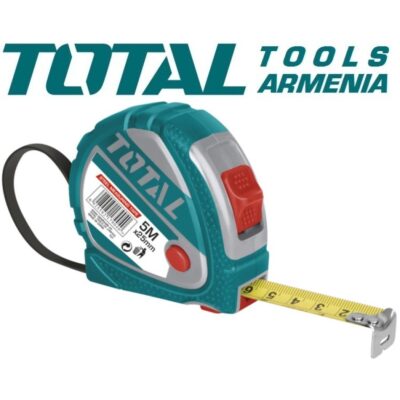 Ժապավեն չափիչ ` ( ռուլետկա ) 5 մ x 25 մմ : (TMT126052)