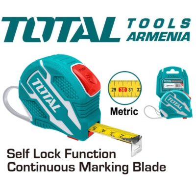 Ժապավեն չափիչ ՝  ( ռուլետկա )  3 մ x 16 մմ : (TMT126231M)