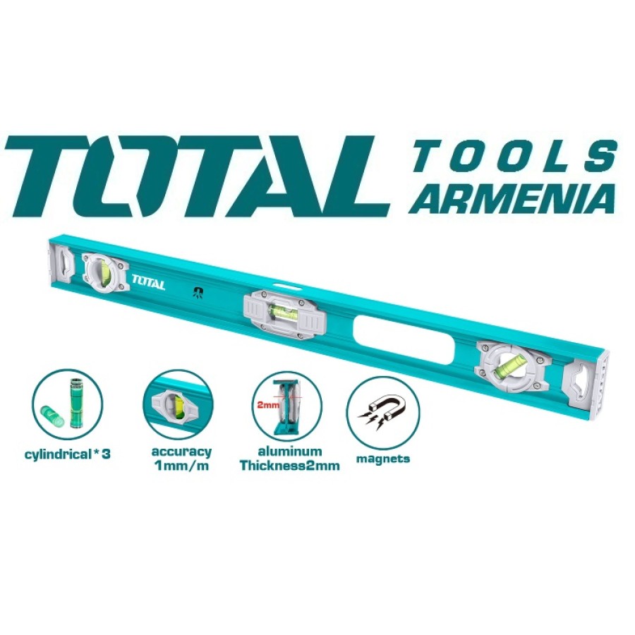 Մագնիսական շինարարական հարթաչափ 600 մմ (TMT26026)