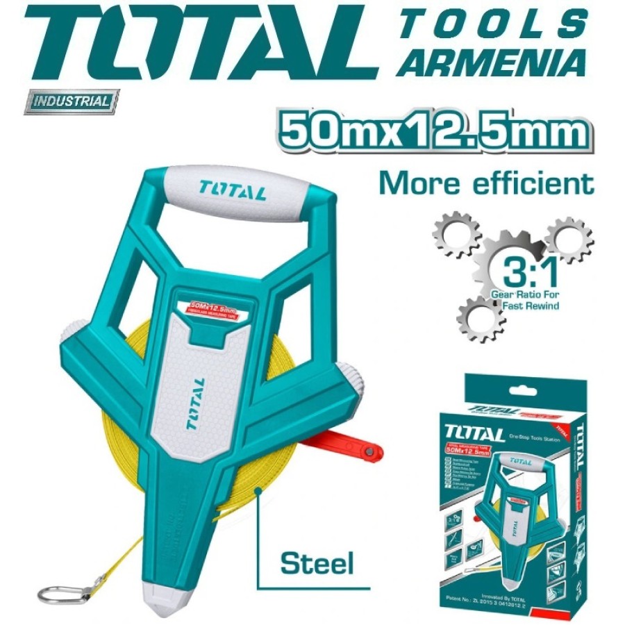 Չափիչ ժապավեն (ռուլետկա) 50մ (TMTF13506)
