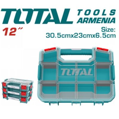 Գլխիկների արկղ պլաստիկ 12″ (TPBX1121)