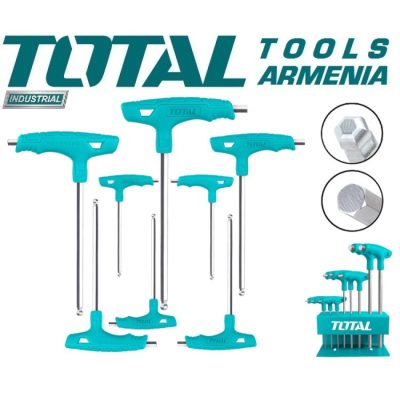 Գնդիկավոր Վեցանկյուն Բանալիների Հավաքածու ՝ 8 հատ (THHW80826)
