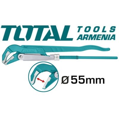Ծանր աշխատանքների խողովակների բանալի 0-55 մմ (THT172153)