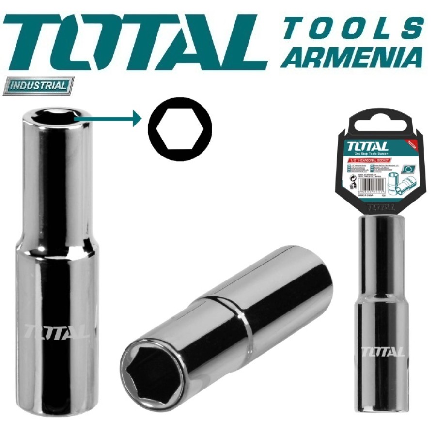 Ճռիկի երկար գլխիկ 1/2 " - 16 մմ (THTST12163L)