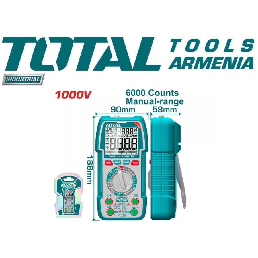 Թվային մուլտիմետր (TMT5310002)
