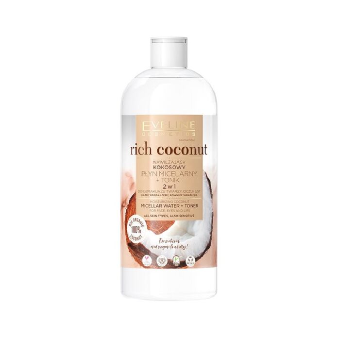Միցելյար ջուր Eveline Rich Coconut 400 մլ