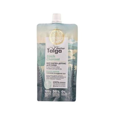 Սկրաբ դեմքի Natura Siberica Tayga Birch Charcoal 100 մլ