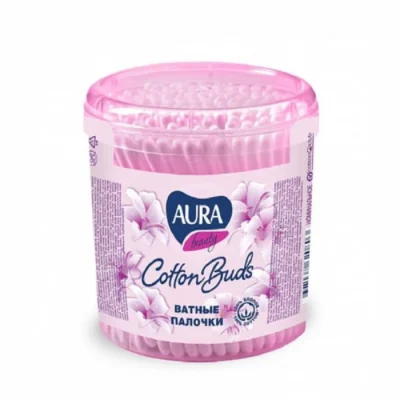 Բամբակե ձողիկ Aura 100 հատ