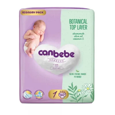Տակդիր Canbebe N 1 2-5 կգ 60 հատ