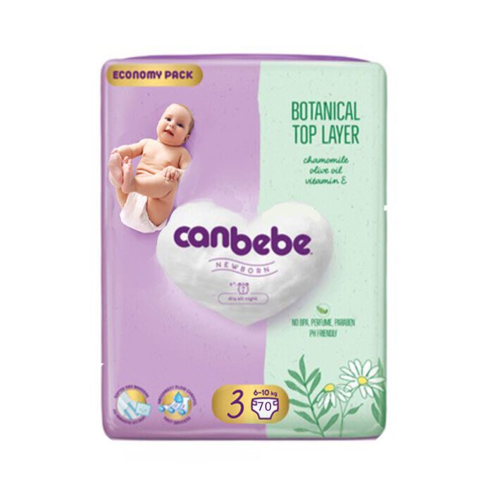 Տակդիր Canbebe N 3 6-10 կգ 70 հատ