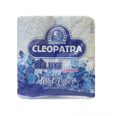 Զուգարանի թուղթ Cleopatra Deluxe 2 շերտ 4 հատ