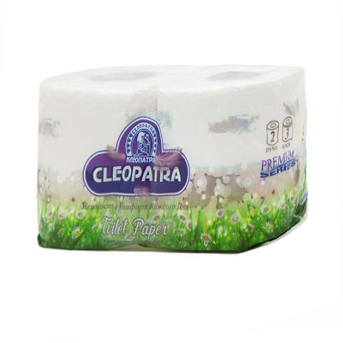 Զուգարանի թուղթ Cleopatra 3 շերտ 2 հատ
