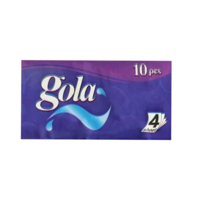Անձեռոցիկ գրպանի Gola 4 շերտ 10 հատ