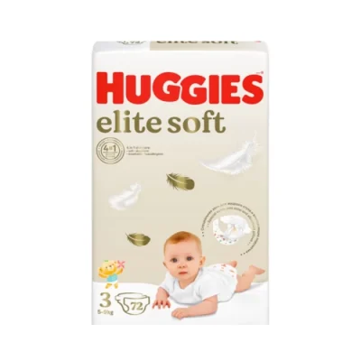 Տակդիր Huggies N3 5-9 կգ 72 հատ