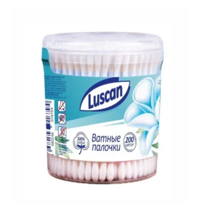 Բամբակե ձողիկ Luscan 200 հատ