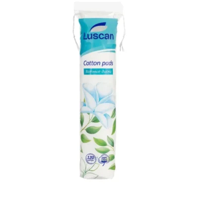 Բամբակե սկավառակ Luscan 5 սմ 120 հատ