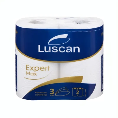 Սրբիչ խոհանոցի Luscan Expert Mega 3 շերտ 2 հատ 18 մ