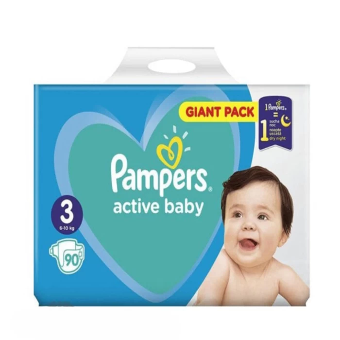 Տակդիր Pampers N3 6-10 կգ 90 հատ