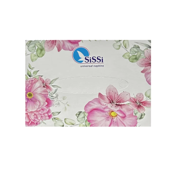 Անձեռոցիկ տուփով Sissi 2 շերտ 75 hատ
