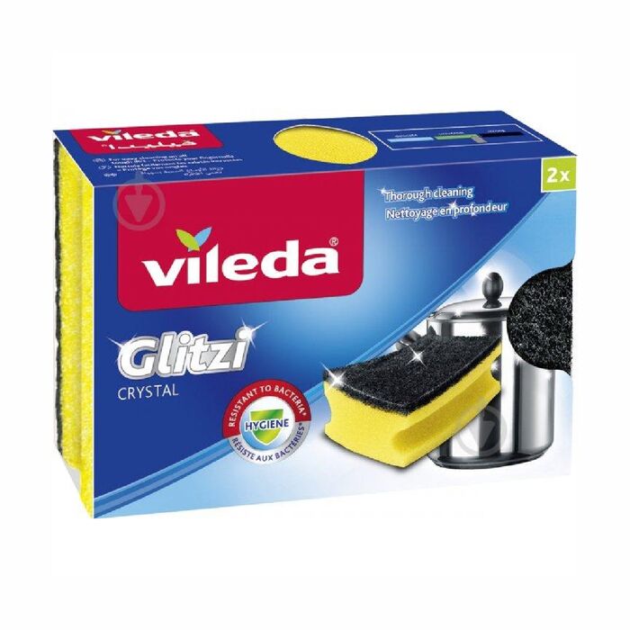 Սպունգ սպասքի Vileda Glitzi հղկող 2 հատ