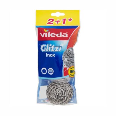 Ճիլոպ սպասքի Vileda Inox 2+1 հատ