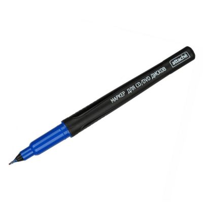 Մարկեր Attache Blue CD/DVD 0,5 մմ