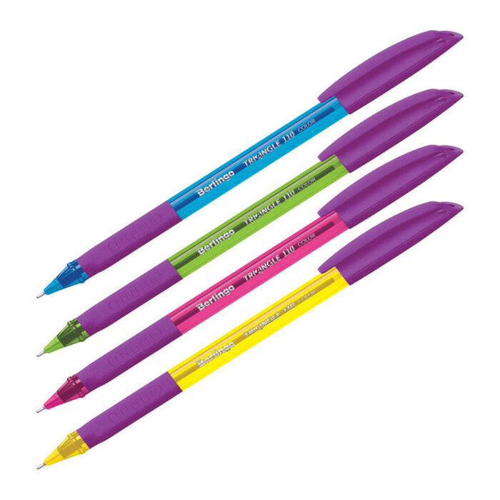 Գրիչ գնդիկավոր Berlingo Triangle Color կապույտ 0,7 մմ
