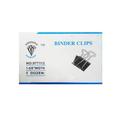 Սեղմակ Binder Clips 15 մմ 12 հատ