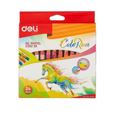 Յուղամատիտ Deli 24 գույն