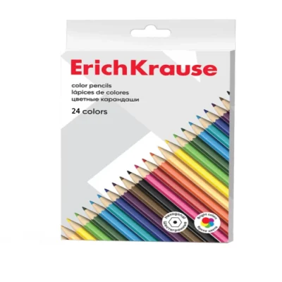 Գունավոր մատիտներ ErichKrause 24 գույն