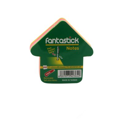 Թուղթ նշումի Fantastick ինքնակպչուն 5 երանգ 400 թերթ