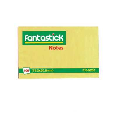 Թուղթ նշումի Fantastick ինքնակպչուն 76×58 մմ 100 թերթ