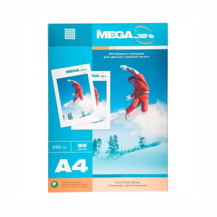 Ֆոտոթուղթ Mega 230 գր 50 հատ