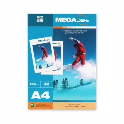 Ֆոտոթուղթ Mega 270 գր 20 հատ 47008