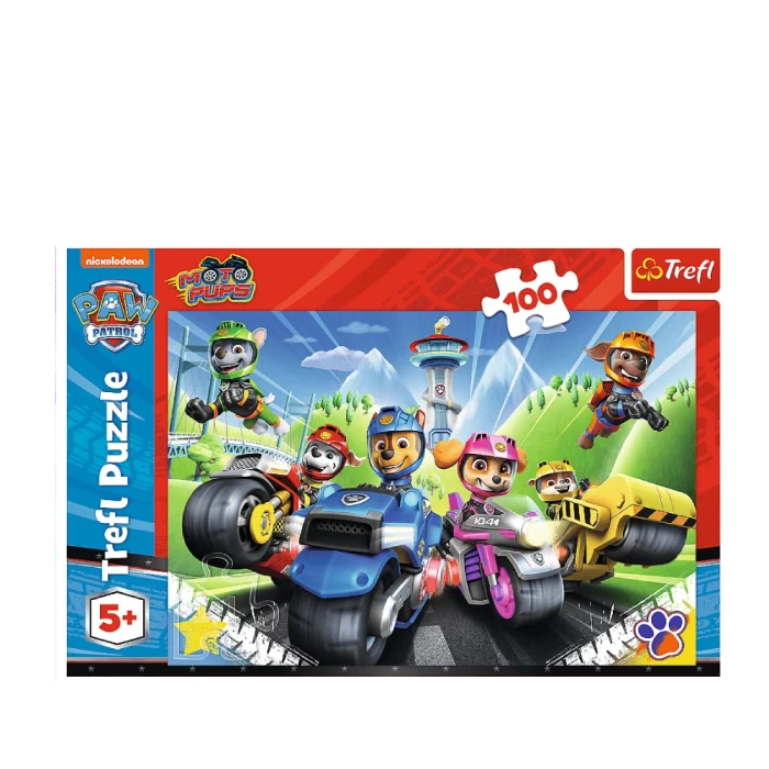Փազլ «Moto Pups» 100 կտոր