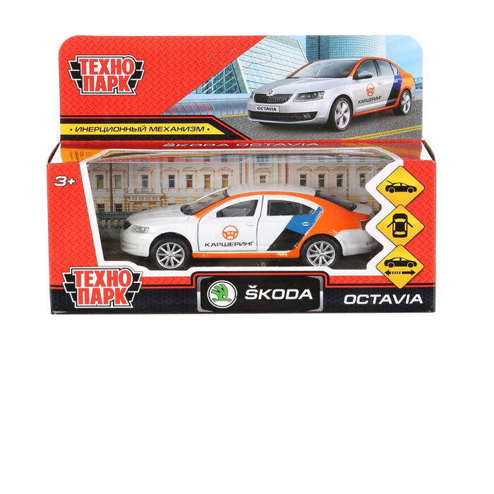 Խաղալիք ավտոմեքենա Skoda Octavia մետաղյա 12 սմ 3+